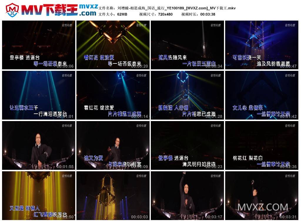 刘增瞳-相思成海_国语_流行_YE100189